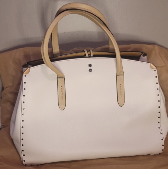 Coach Cooper Carryall In Colorblock With Rivets - Picture 3 of 16